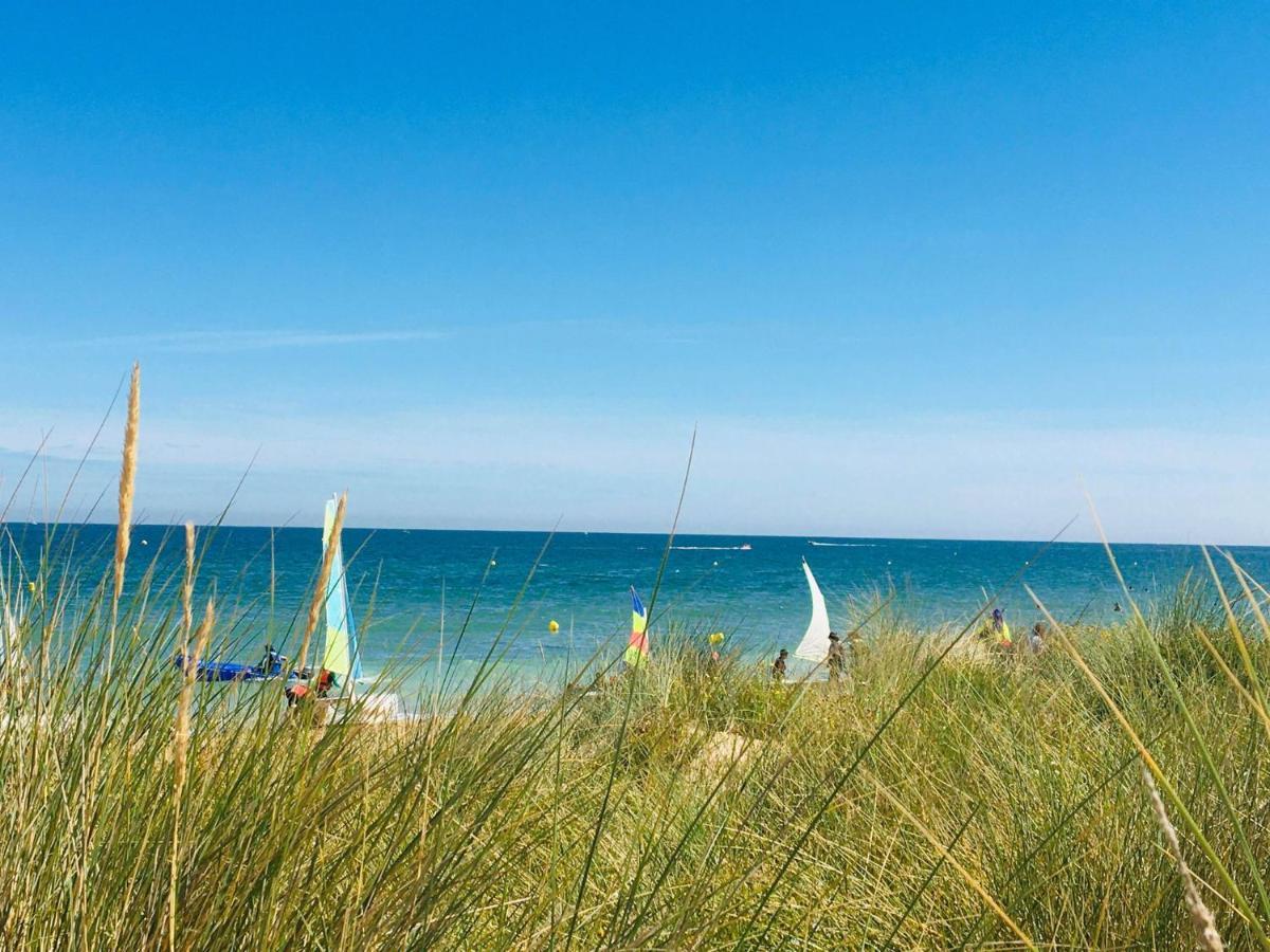Bleu Sale - F2 Courseulles Avec Balcon Appartement Buitenkant foto